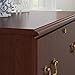 Bush Furniture Saratoga 2 Drawer Lateral File Cabinet in Harvest Cherry, Document Storage Chest for Home Office