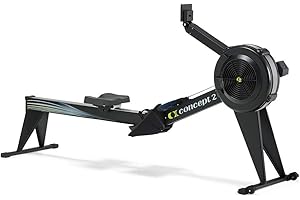 Concept2 RowErg Indoor Rowing Machine with Tall Legs - PM5 Monitor, Device Holder, Adjustable Air Resistance, Easy Storage