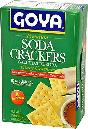 GOYA PREMIUM SODA CRACKERS, 8 OZ