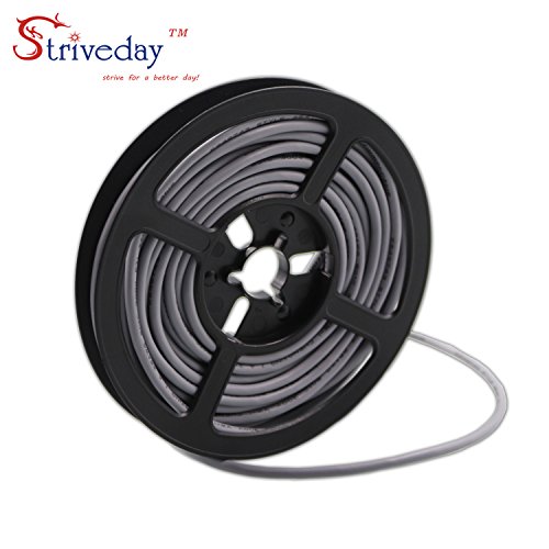 Striveday™ 2547 26 AWG 5 Meter black 4-core Control Cable Copper Wire Shielded Audio Cable Headphone Cable Signal Line