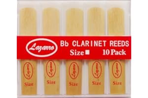 Lazarro CR-L-2.5 Clarinet Reeds Size 2.5, Strength 2 1/2, Box of 10