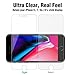 iPhone 8 7 6S 6 Screen Protector Tempered Glass, Crystal Clear, 9H Hardness, 3D Touch Compatible, ACEIken Glass Screen Protector for Apple iPhone 8, iPhone 7, iPhone 6S, iPhone 6 4.7