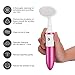 Mother's Day gift KINGDOMCARES Facial Cleansing Brush Cleansing System with Facial Brush Electric Vibrating Exfoliator Massager for Body Skin Care Blackhead Remover Clear Pores Rose