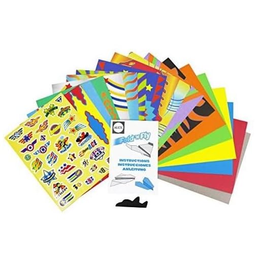 Fold N Fly Paper Airplanes Kit - Image 5