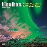 Aurora Borealis: The Magnificent Northern Lights 2019 12 x 12 Inch Monthly Square Wall Calendar with by 