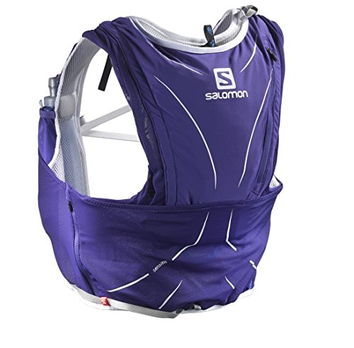 Salomon Salomon ADV SKIN 5 SET Sports Water Bottles, Spectrum Blue/White, X-Small/Small