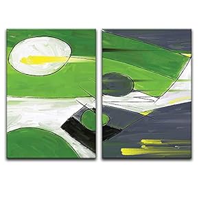2 Piece Canvas Wall Art Modern Art Canvas Prints Home Artwork Decoration for Living Room,Bedroom - 16"x24" x 2 Panels