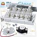 279838 & 279816 Dryer Heating Element With Dryer Thermal Cut-Off Kit by Blue Stars - Exact Fit for Whirlpool & Kenmore Dryers - Replaces 279837 279838VP AP3094254 3399848 AP3094244