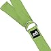 REEHUT Yoga Strap 6ft with Ebook - Durable Polyester Cotton Exercise Straps w/Adjustable D-Ring Buckle for Stretching, General Fitness, Flexibility and Physical Therapy Army Green