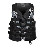 O'Neill   Men's Superlite USCG Life Vest,Black/Black/Smoke/White,Large