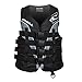 O'Neill   Men's Superlite USCG Life Vest,Black/Black/Smoke/White,Large primary