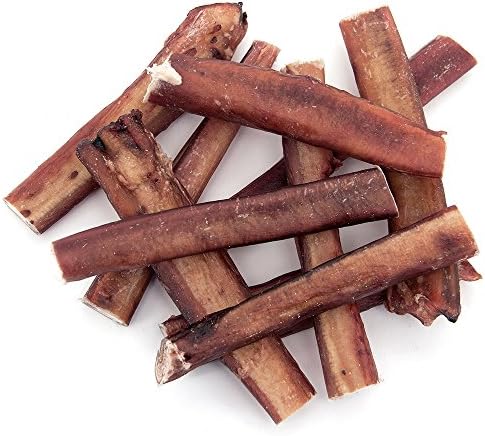 GigaBite6 Inch Monstrous Bully Sticks (8 Pack) - All Natural, Free Range Beef Pizzle Dog Treat - by Best Pet Supplies