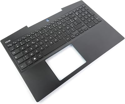 Dell G3-3500 Palmrest and FRENCH Backlit Keyboard 60W 09K12Y 0DYJWF Renewed