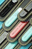 Original GERmanikure genuine crystal file in leather with 