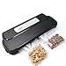 COSORI Automatic Vacuum Sealer Food Saver, One Touch Vacuum Sealing System Machine with Starter Kit, Vacuum Bags Roll, LED Seal Indicator Lights, Black