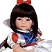 Adora Realistic Baby Doll Classic 200th Anniversary Snow White Toddler Doll - 20 inch, Soft CuddleMe Vinyl, Dark Brown Hair, Brown Eyes