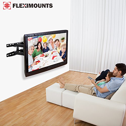 Fleximounts-A22-full-motion-articulating-TV-wall-mount-tilt-swivel-bracket-fit-for-32-55