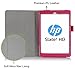 HP Slate S7-4200US 7-Inch Case Cover, FYY Premium Soft Folio Leather Case for HP Slate S7-4200US 7-Inch Magenta(with Auto Wake/Sleep Feature)