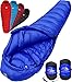 Hyke & Byke Down Sleeping Bag for Backpacking – Quandary 15 Degree F Ultralight, Ultra Compact Down Filled 3 Season Men’s and Women’s Lightweight Mummy Bags