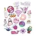 53pcs Water Bottles Stickers Lovely Waterproof Aesthetic Trendy Summer Stickers for Teens Girls Perfect for Waterbottle Laptop Phone Travel (Pink 53)