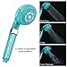 Handheld Filtered Shower Head (Aqua) - 4 Spray Settings for a Full Spa Experience