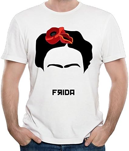 Romantic Fish T Shirts for Men Graphic Kahlo Summer Pattern Top Cartoon Red