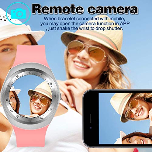 Smart Watch Phone - Fitness Tracker with Heart Rate Blood Pressure Monitor for Men Women, Sport Watch with Pedometer, Activity GPS Tracker Calorie Sync Phone for Android Ios - Thumbnail 6