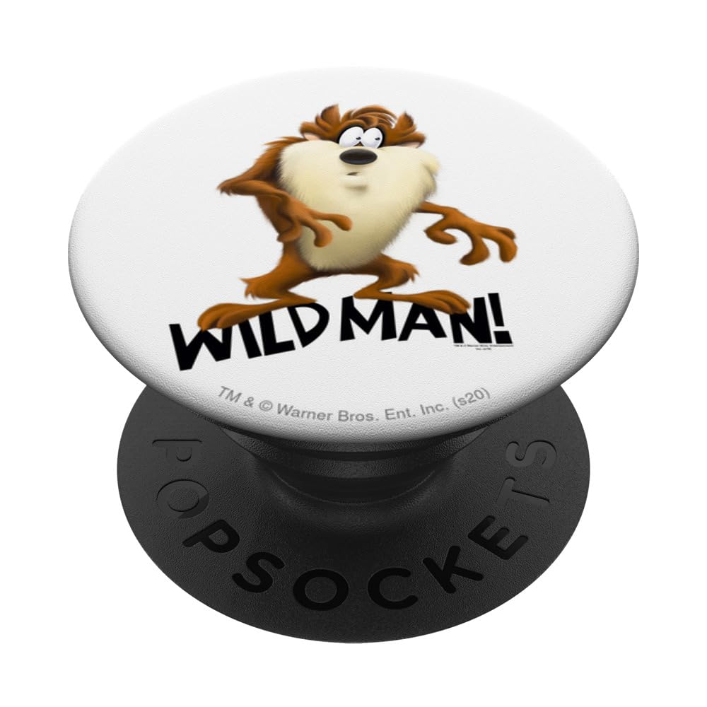 Looney Tunes Taz Wild Man PopSockets Swappable PopGrip