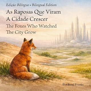 Livro Edição Bilíngue • Bilingual Edition - As Raposas Que Viram A Cidade Crescer - The Foxes Who Watched The City Grow ('The Montague Odyssey' Bilingual Picture Book Collection)