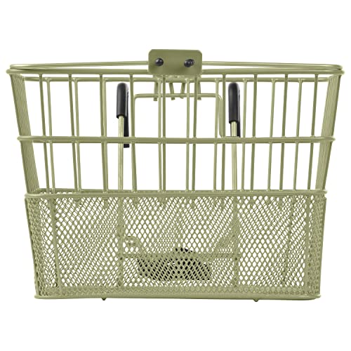 Retrospec Detachable Steel HalfMesh Apollo LiftOff Bike Basket with
