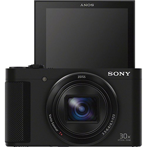 Sony-Cyber-Shot-DSC-HX90VB-DSC-HX90V-DSC-HX90-DSCHX90B-HX90-Digital-Camera-Black-64GB-Bundle-includes-Screen-protectors-carrying-case-64GB-memory-card-card-reader-mini-tripod-battery-HDMI-cable-and-Be