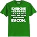Exercise Eggs Are Sides For Bacon Funny T-Shirt