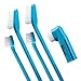 Boshel 3 Pc Dog Toothbrush Kit - 2 Dog Tooth Brush + Small Dogs Finger Toothbrush - Pet Tooth Brush for Dogs - Puppy Tooth Brushes for Small Breed & Large, Best Tooth Brushing Kit