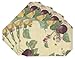 Fresco Fruit Vinyl Placemats, Set of 4 [Kitchen]