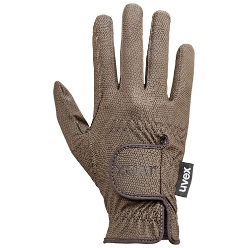 Uvex Sportstyle - dehnbarer Reithandschuh für Damen und Herren - exzellenter Grip & strapazierfähig - touchscreenfähig - Brown - 11