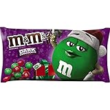 M&M'S Holiday Dark Chocolate Candy 11.4-Ounce Bag