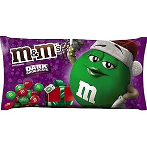 Amazon.com : M&amp;M'S Holiday Dark Chocolate Christmas Candy 11.4-Ounce Bag : Grocery &amp; Gourmet Food