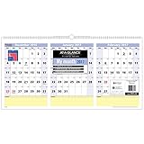 AT-A-GLANCE Wall Calendar 2017, QuickNotes, 3 Month View, 15 Months, 23-1/2 x 12