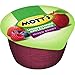 Mott's No Sugar Added Mixed Berry Applesauce, 3.9 Ounce Cup, 6 Count (Pack of 12)