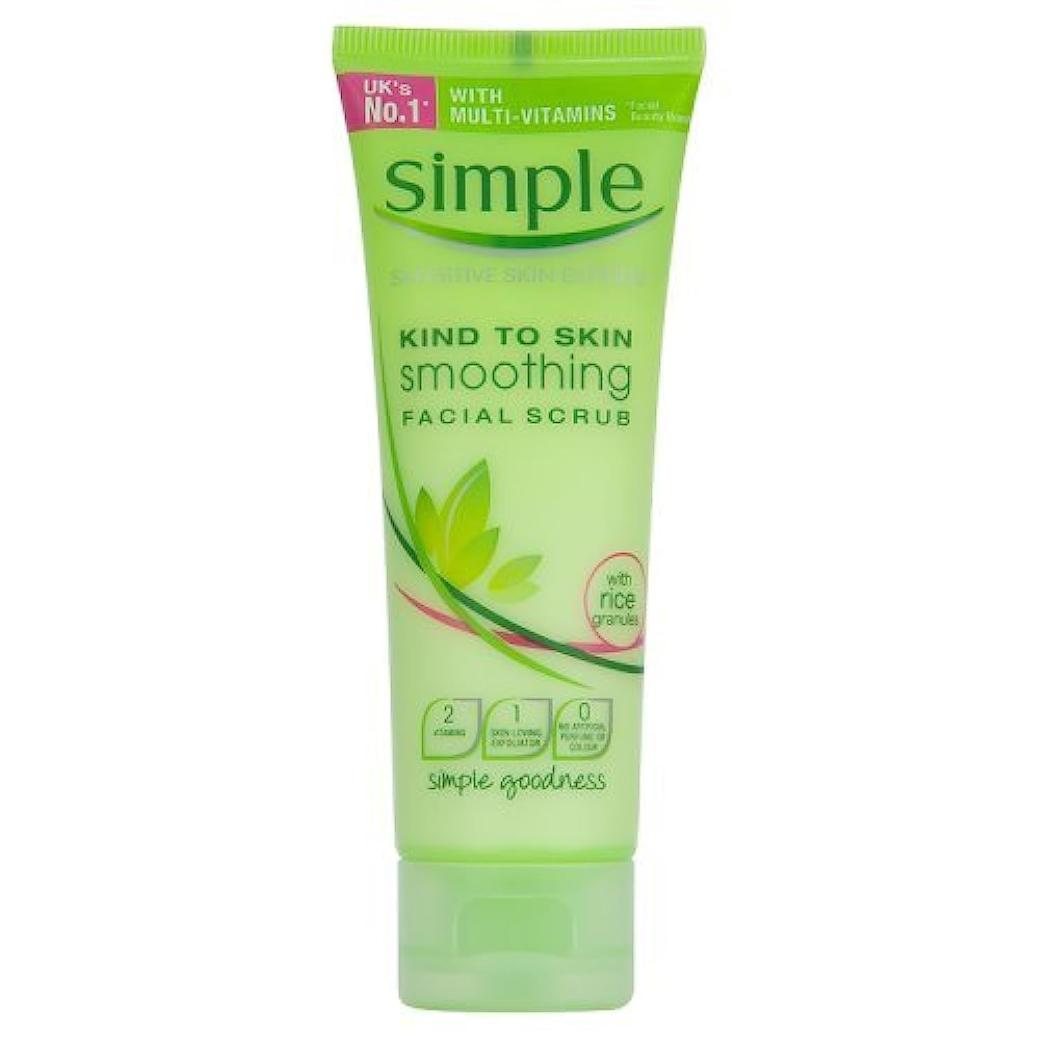 Simple Kind to Skin Smoothing Facial Scrub 75 ml - Pack of 6