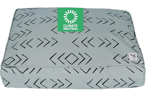 Molly Mutt Medium to Large Duvet Cover, Reflections, Blue/Gray with Black Arrows, 27"x36"x5"