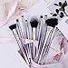 DUcare Makeup Brush Set 9Pcs Ombré Color Professional EyeShadow Foundation Powder Blending Brushes