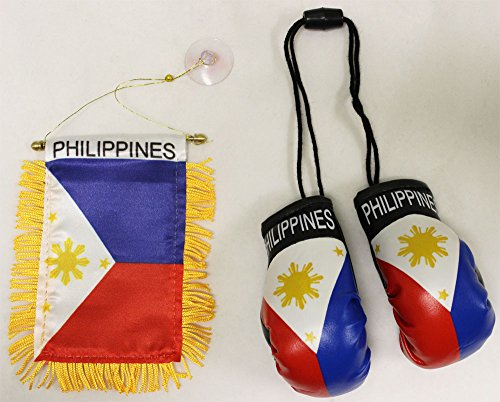 Philippines - Boxing Glove and Window Hanger Combo