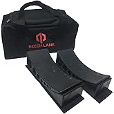 Beech Lane Camper Leveler 2 Pack with Carrying Bag - Precise Camper Leveling, Includes Two Curved Levelers, Two Chocks, Two R