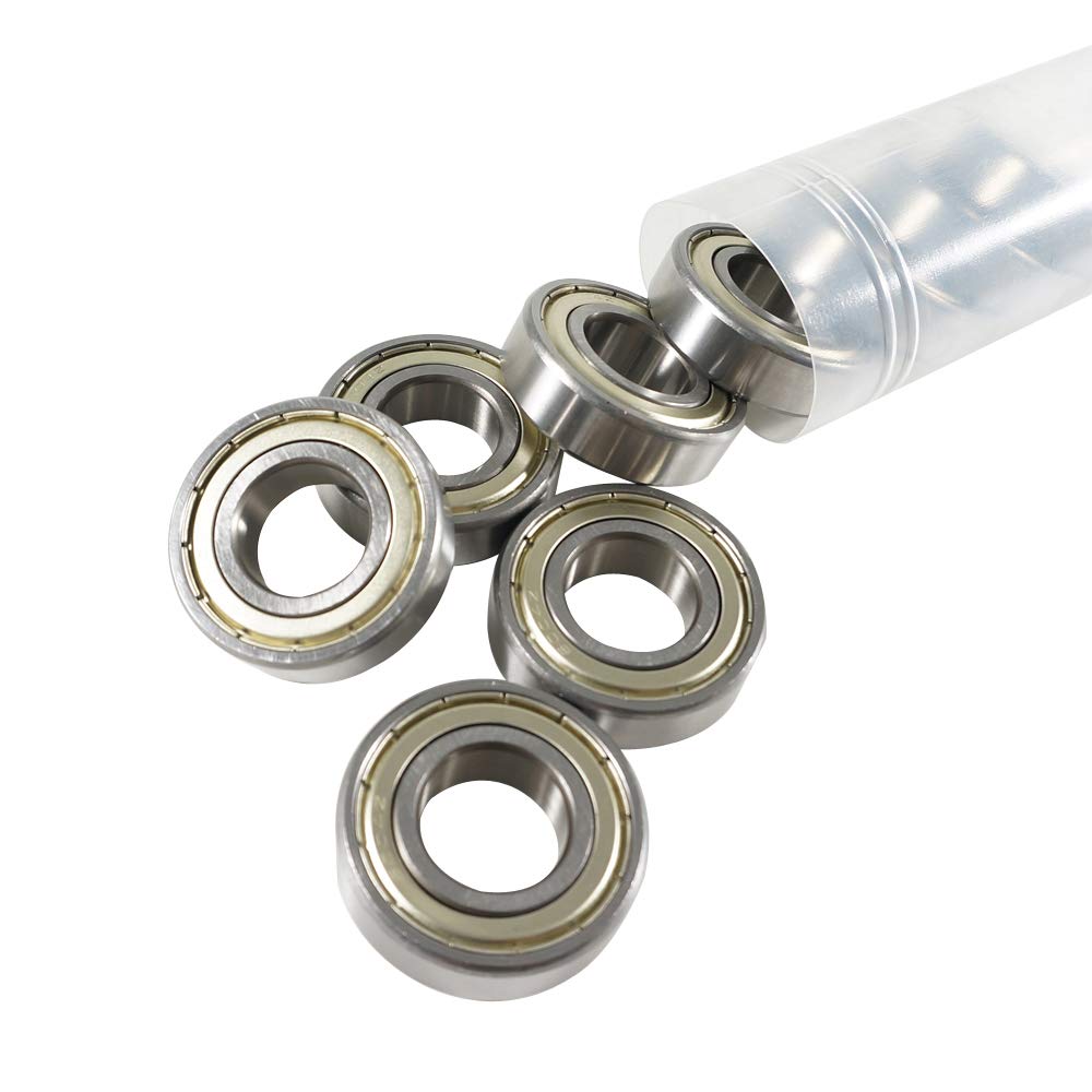 10 Pcs Deep Groove Ball Bearing Metal Double Shielded Steel Bearings 9mm x 24mm x 7mm