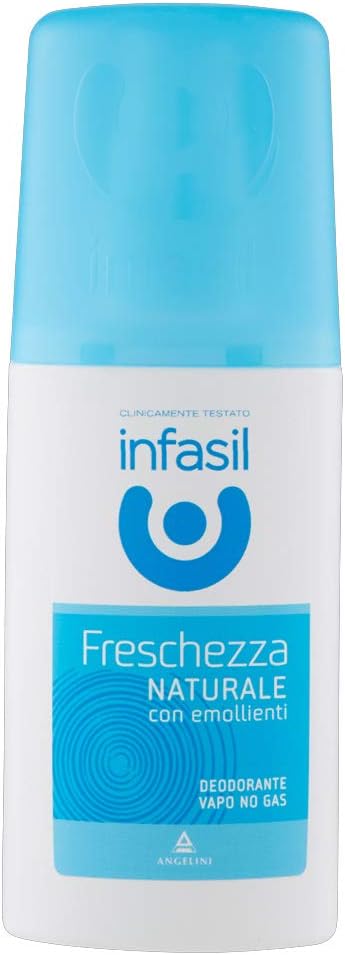 6x Infasil Shower Fresc Deo Deodorant Spray 75ml No Gas!