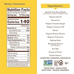Simple Mills Honey Cinnamon Seed & Nut Flour Sweet