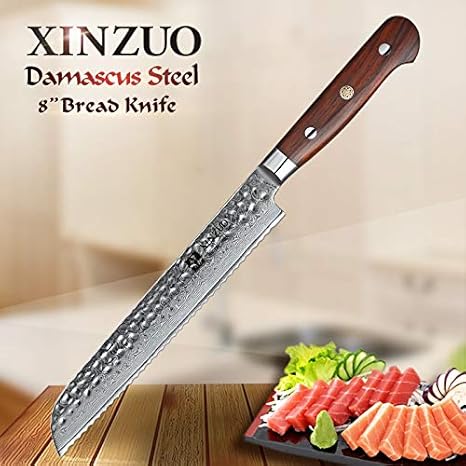 Amazon Com Best Quality Kitchen Knives 8 Inch Bread Kitchen Knife