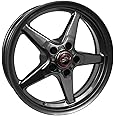 Race Star - 92 Drag Star Bracket Racer 17x10.5 5x120 B.C./ 7 B.S. Metallic Gray Wheel (92-705253G)