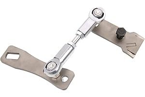 RULLINE Transfer Case Linkage kit Transfer Case Components Accessories Compatible with Jeep for Cherokee XJ for Comanche MJ 1986-2001 New Stainless Steel Material
